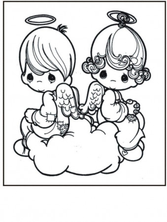 Coloring Pages: Free Coloring Pages Of Angels Angel Coloring Pages ...
