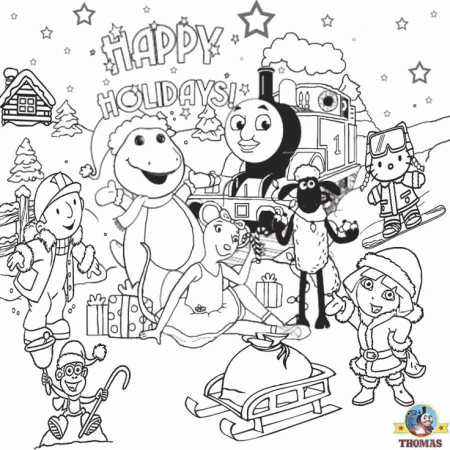 Christmas Coloring Pages Nickelodeon - Coloring Pages For All Ages