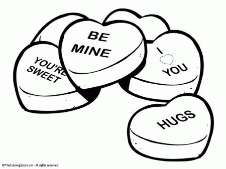 Coloring Page Print Happy Valentine - Ð¡oloring Pages For All Ages
