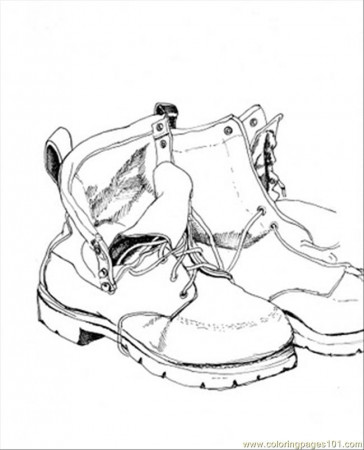 Free Printable Shoes Coloring Pages Inspiring - Coloring pages