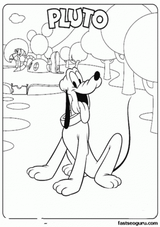 Aptitude Mickey Mouse Clubhouse Coloring Pages To Print 176 Free ...