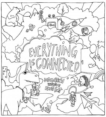 Free Download: Coloring Pages from Everything Is Connected - Middle Way  Education