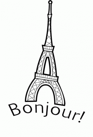 Coloring Pages About France - Coloring Pages For All Ages
