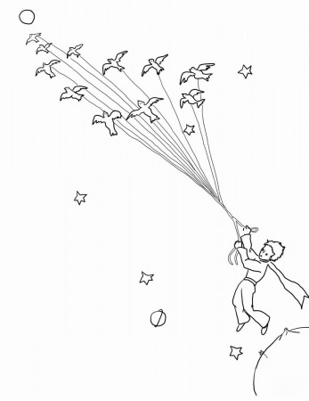 The little Prince Coloring Pages