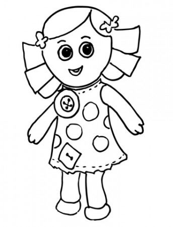 Dolly coloring page | Free Printable Coloring Pages