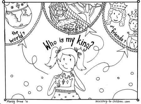 Following Jesus Coloring Pages - Sunday School Works