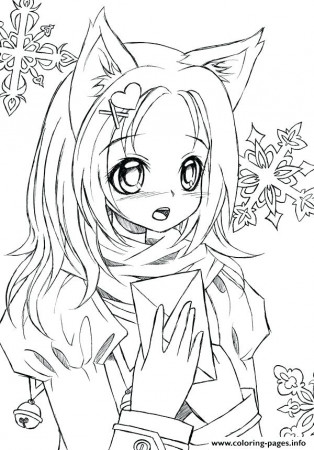Kawaii wolf coloring pages Coloring page ~ wolf coloring book new pages  jumbo books for | Mata.baebaebox.com