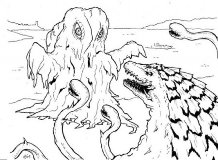 20+ Free Printable Godzilla Coloring Pages - EverFreeColoring.com
