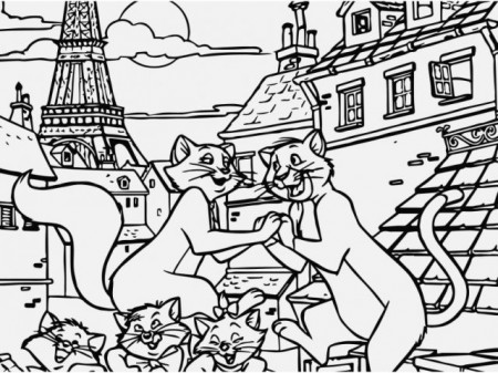 Eiffel tower Coloring Pages Stock Ratatouille and Paris Coloring ...