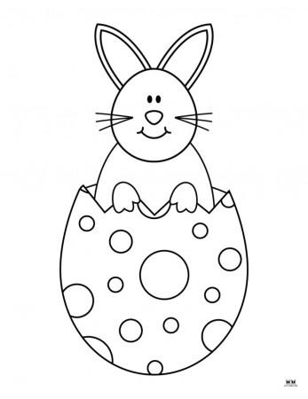 Easter Coloring Pages - 100 FREE Printables | Printabulls