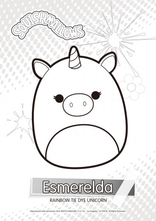 Connor from squishmallows coloring pages – Artofit