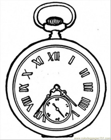 37-blogger: Alice In Wonderland Clock Coloring Pages