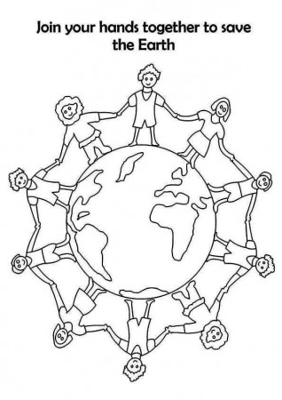 Printable Earth Day Coloring Pages PDF - Coloringfolder.com | Earth day coloring  pages, Earth coloring pages, Save earth