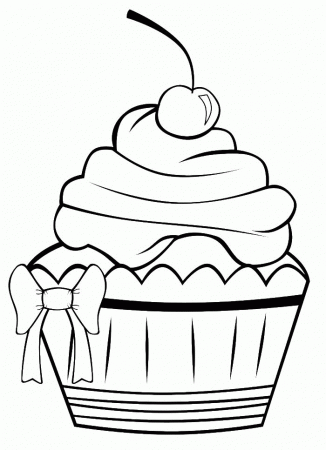 Birthday Ribbon Coloring Pages - Coloring Pages For All Ages