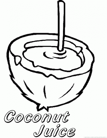 Educational Coconut Coloring Pages Kids - Coloring Pages
