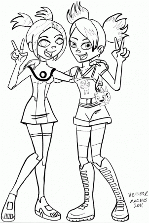 Lego Friends Coloring Pages To Print Free Two Best Friends ...