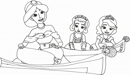 Sofia The First Coloring Pages: April 2016 - Coloring Home