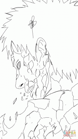 Drawing Naruto Vs Obito And Madara Sketch Coloring Page - Clip Art ...