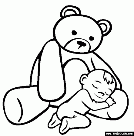 Baby Online Coloring Pages | Page 1