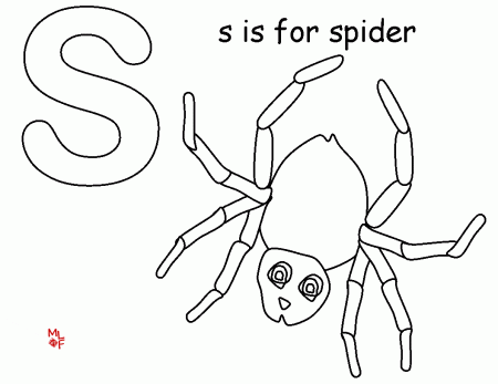 The Very Busy Spider Coloring Page