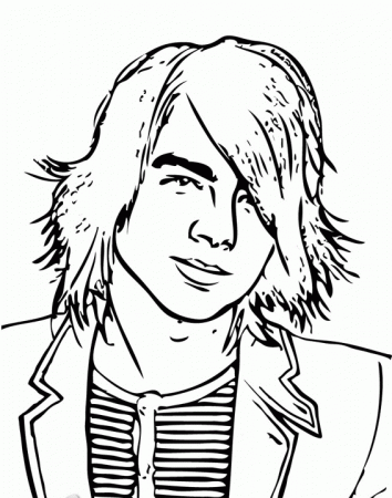 Camp Rock 2 Coloring Page