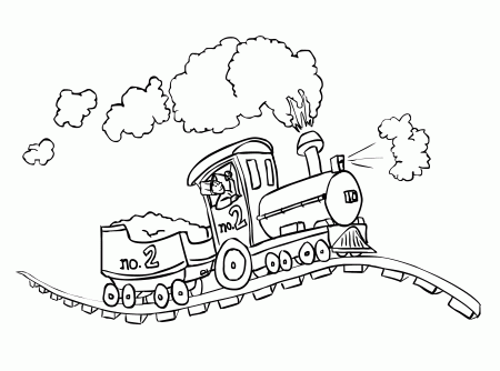 Polar Express Coloring Pages Printable