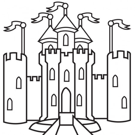 Free Printable Coloring Pages Castles - High Quality Coloring Pages