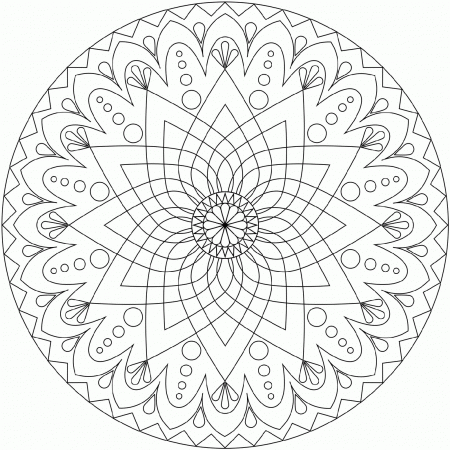 design mandala coloring pages | Best Coloring Page Site