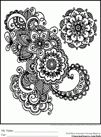 advanced coloring pages for kids | Only Coloring Pages