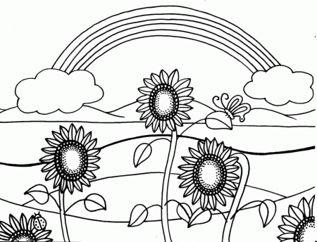 Free printable online Summertime Coloring Pages Cool - Coloring pages