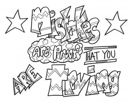 30+ Free Inspirational Quote Coloring Pages — Stevie Doodles Free Printable Coloring  Pages