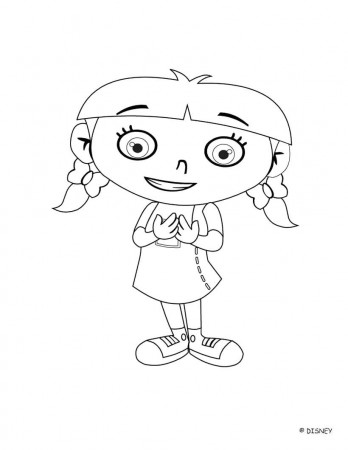 Little Orphan Annie - Coloring Pages for Kids and for Adults