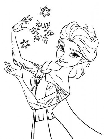 queen elsa coloring page | Only Coloring Pages