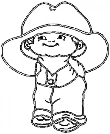 Awesome Cowboy Hat Coloring Pages | Kids Play Color