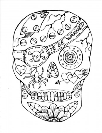Let It Shine: No Tricks. Just a Treat: Free Coloring Page