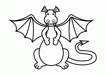 Flying Dragon Coloring Pages | Clipart Panda - Free Clipart Images