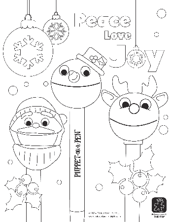 Free Happy Holiday Coloring Pages! - Beyond the Toy Chest