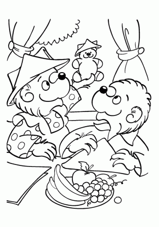 Berenstain Bears | Free Coloring Pages on Masivy World