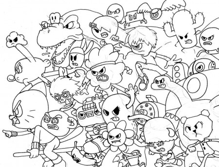 all characters from amazing world of gumball coloring pages ...