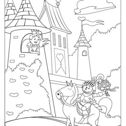 Free Fairy Tale Coloring Pages | Coloring Pages | Pinterest ...