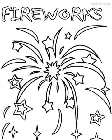 Fireworks Coloring Pages PDF Ideas - Coloringfolder.com | Firework colors, Coloring  pages, Coloring pages to print