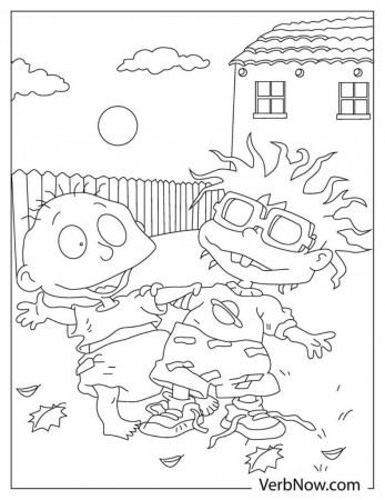 Free RUGRATS Coloring Pages & Book for Download (Printable PDF) - VerbNow