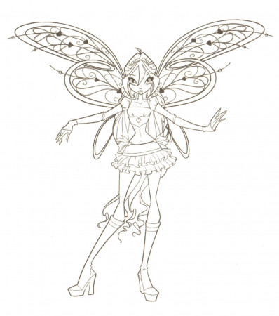 Winx Club Believix Coloring Pages Game - High Quality Coloring Pages