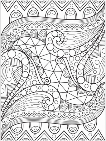 coloring page ~ Remarkable Relaxing Coloring Pages Page Color Book New  Realistic Peacock … | Abstract coloring pages, Pattern coloring pages,  Designs coloring books