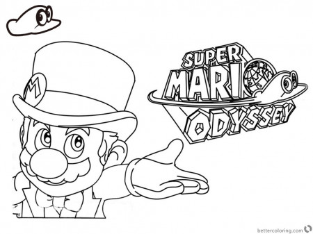 Coloring Pages : Mario Odysseyoring Pages At Getdrawings Free Download Nintendo  Switch Mario Odyssey Coloring Pages ~ Ny19 Votes