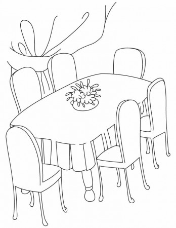 Living Room Coloring Pages at GetDrawings | Free download