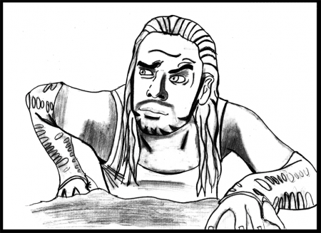 Jeff Hardy Coloring Page