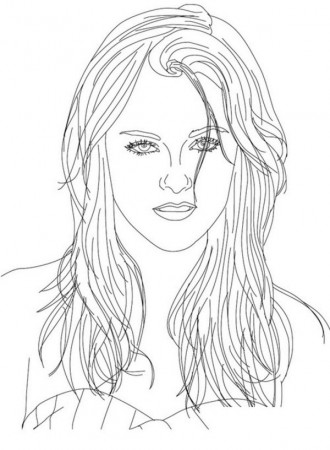 Twilight movie coloring page