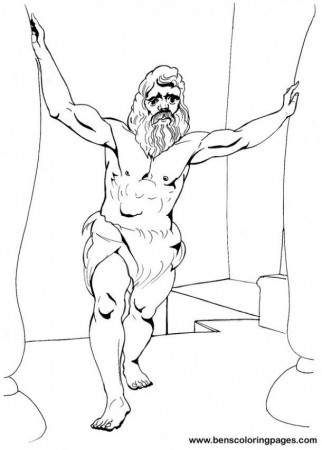 Samson Coloring Pages