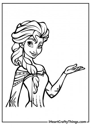 Printable Elsa Coloring Pages (Updated 2022)